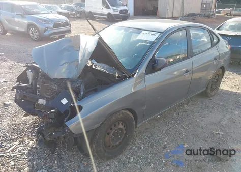 2010 Hyundai Elantra Gls from USA, damaged, VIN KMHDU4ADXAU918634